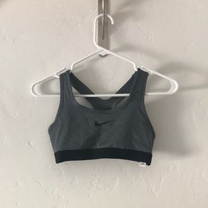 SOLD- Gray Nike sports bra